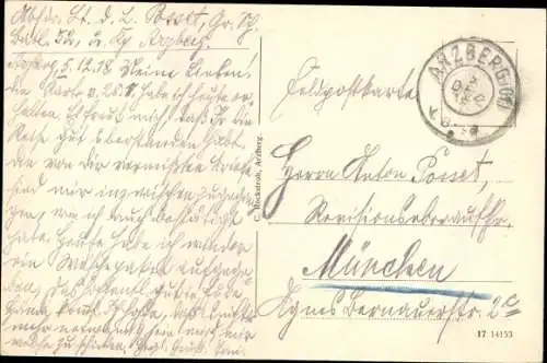 Ak Röthenbach Arzberg Oberfranken, Schloss, Röstautal, Ort