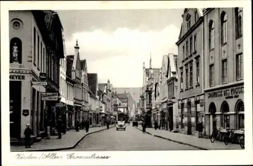 Ak Verden an der Aller, Große Straße