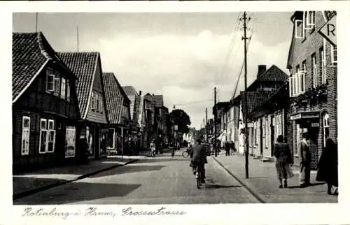 Ak Rotenburg an der Wümme, Großestraße