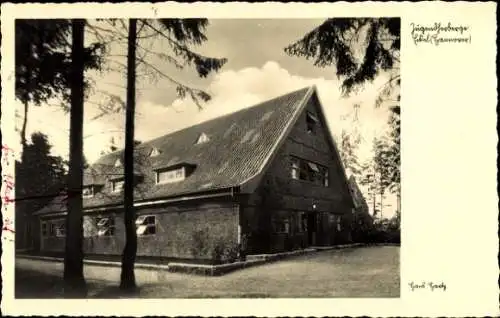 Ak Eckel Rosengarten Nenndorf in Niedersachsen, Jugendherberge, Haus Gartz