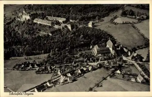 Ak Scheinfeld Mittelfranken, Luftaufnahme