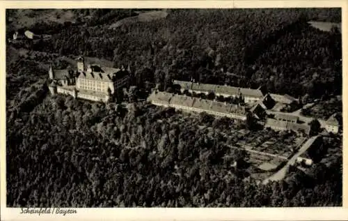 Ak Scheinfeld Mittelfranken, Fliegeraufnahme