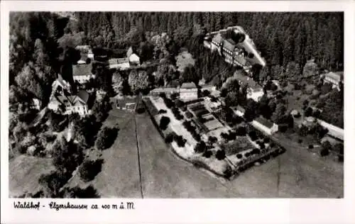 Ak Greifenstein im Westerwald, Heilanstalt Waldhof, Fliegeraufnahme