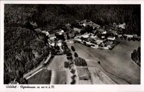 Ak Greifenstein im Westerwald, Heilanstalt Waldhof Elgershausen, Fliegeraufnahme