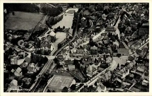 Ak Braunlage im Oberharz, Fliegeraufnahme