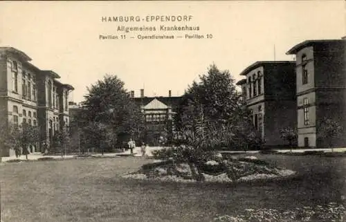 Ak Hamburg Nord Eppendorf, Allgemeines Krankenhaus, Pavillon 11, Operationshaus