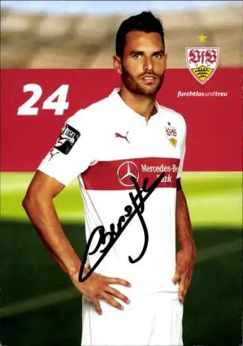 Autogrammkarte Fußballer Markus Obernosterer, VFB Stuttgart, Autogramm
