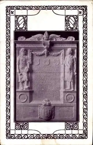 Ak Stadtroda in Thüringen, Relief Vorwärts Aufwärts 1886-1911