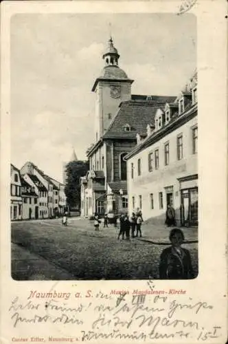 Ak Naumburg an der Saale, Marien Magdalenen Kirche
