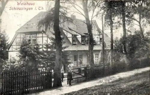 Ak Schleusingen in Thüringen, Restaurant Waldhaus