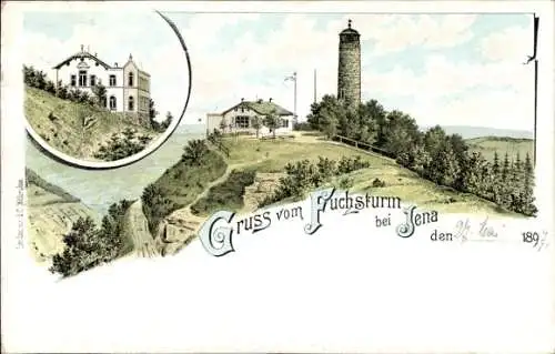 Litho Jena in Thüringen, Fuchsturm
