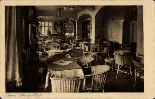 Ak Jena in Thüringen, Theater Cafe, Innenansicht