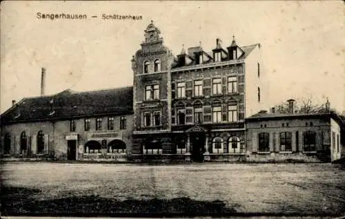 Ak Sangerhausen am Harz, Schützenhaus