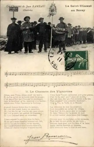 Lied Ak Chansons de Jean Rameau, Saint-Vincent au Berry