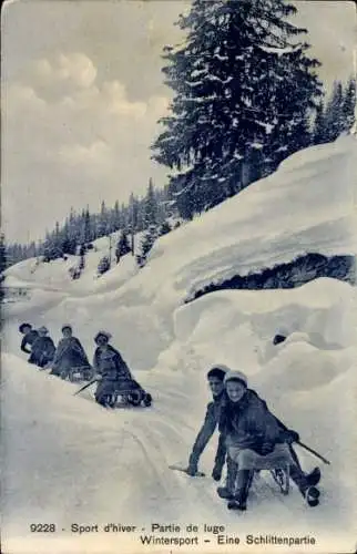 Ak Wintersport, Schlittenpartie