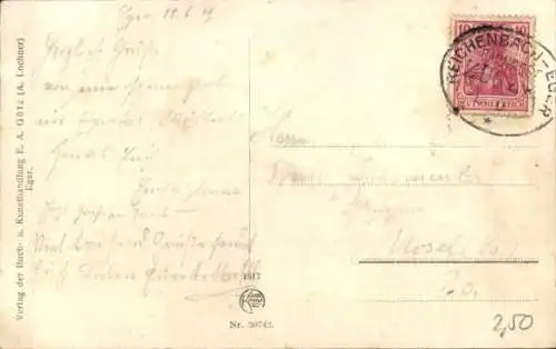 Ak Cheb Eger Region Karlsbad, Insel Mühlerl