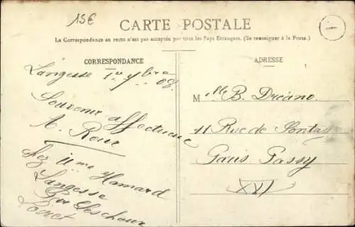 Ak Sainte Genevieve des Bois Loiret, Domaine de Bellecour, Batiments d'exploitation