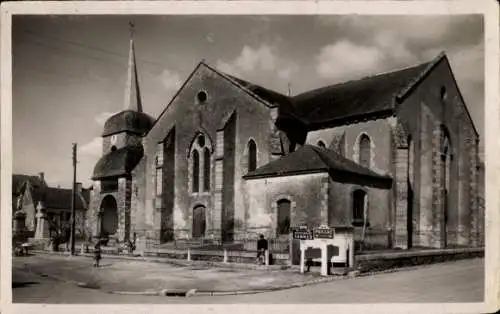 Ak Allaire Morbihan, Kirche