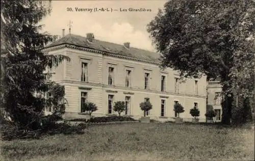 Ak Vouvray Indre et Loire, Les Girardières