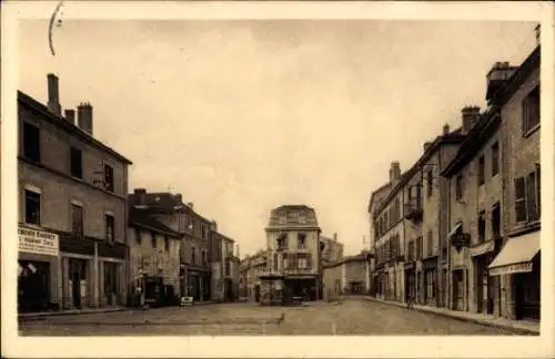 Ak Tour du Pin Isère, Place Prunelle