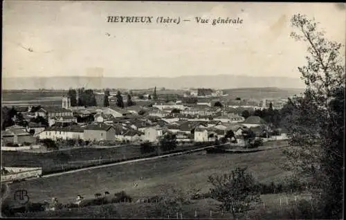 Ak Heyrieux Isère, Gesamtansicht