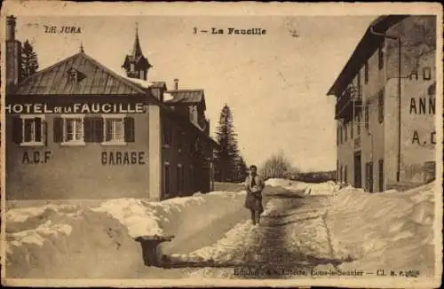 CPA Lons-le-Saunier Jura, La Faucille, Hotel