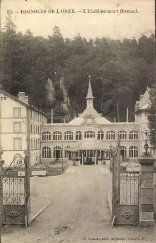 CPA Bagnoles-de-l'Orne Orne, Etablissement Thermal