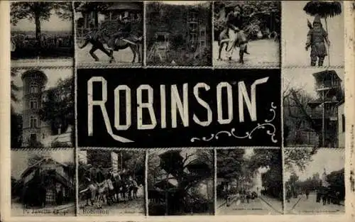 Ak Robinson Hauts de Seine, Verschiedene Landschaften und Szenen, Titel ROBINSON
