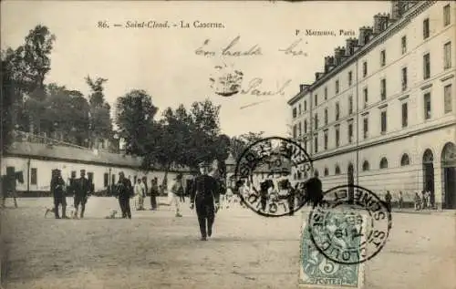 CPA Saint-Cloud Hauts-de-Seine, La Caserne