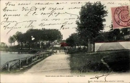CPA Saint Jean les Deux Jumeaux Seine et Marne, Le Patis