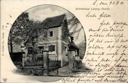 Ak Gohlis Leipzig in Sachsen, Schillerhaus