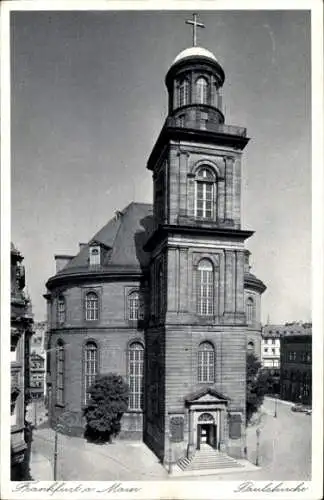 Ak Frankfurt am Main, Paulskirche,  Architektur, schwarz-weiß Fotografie