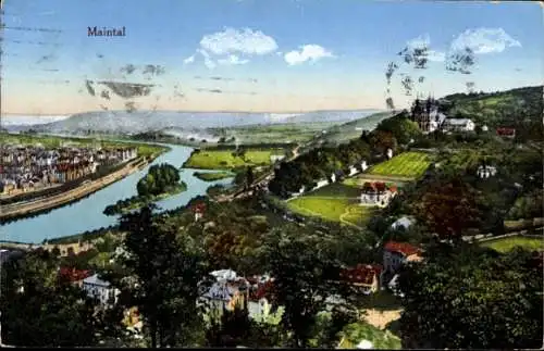 Ak Maintal in Hessen, Panorama