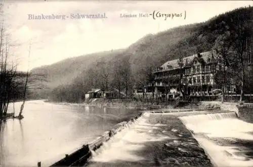 Ak Bad Blankenburg in Thüringen, Lösches Hall