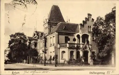 Ak Erfurt in Thüringen, Dalbergsweg 22
