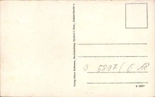 Ak Ohrdruf in Thüringen, Hohenlohe-Straße