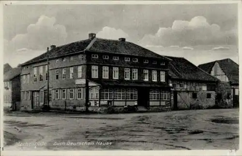 Ak Mackenrode Uder im Eichsfeld Thüringen, Gasthaus Zum Deutschen Hause, Ferd. Dempwolff