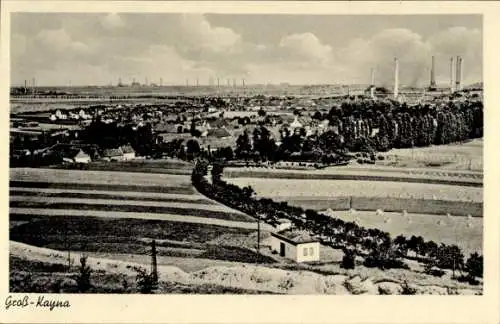 Ak Großkayna Braunsbedra Sachsen Anhalt, Panorama