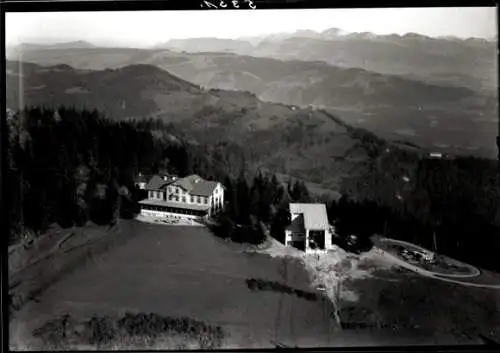 Foto Bregenz am Bodensee Vorarlberg, Pfänder, Fliegeraufnahme