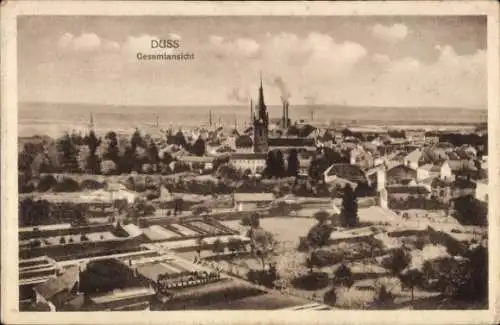Ak Dieuze Duss Duß Lothringen Moselle, Gesamtansicht