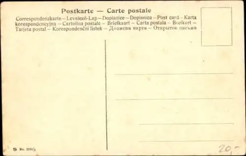 Ak Lenkbares Luftschiff Major von Parseval, Luftschiffhalle