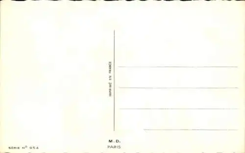 Künstler Ak Zwei Jäger am Teich, Mann zielt auf einen Fisch