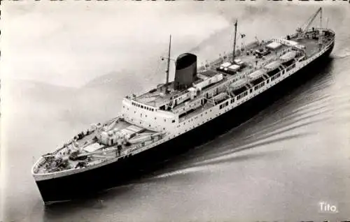 Ak französisches Passagierschiff SS Maroc