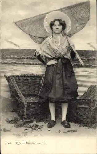 CPA Type de Matelote