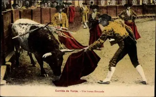 Ak Corrida de Toros. Una buena Estocada