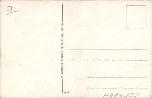 Ak Deutsches U-Boot auf Vorposten