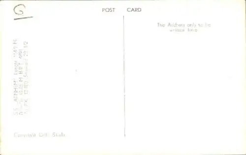 Ak Dampfschiff SS Arnhem, British Railways