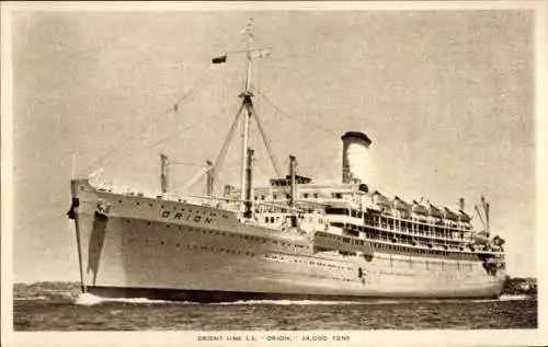 Ak SS Orion, Orient Line