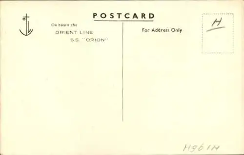 Ak SS Orion, Orient Line