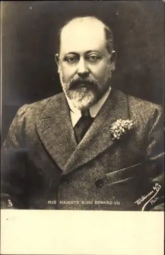 Ak König Eduard VII., Portrait